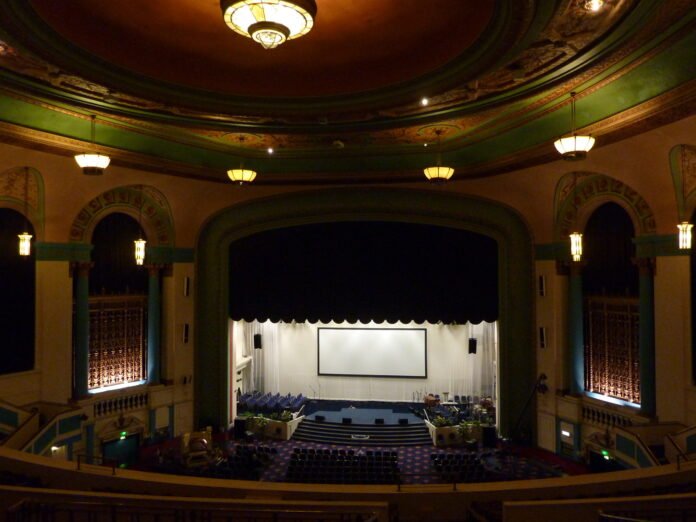 cinema theatre seats screen
