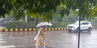 झमाझम बारिश से उफनाए प्रयागराज के निचले मुहल्ले, सड़कें-चौराहे बने तालाब; राहगीरों को हुई परेशानी