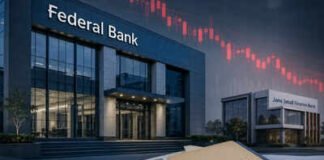 Federal Bank shares fall post merger talks