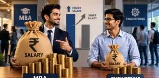 MBA degree is paying more than engineering: Top 10 B-schools offer Rs 27.4 lakh average, while the salary premium of MBAs over engineering is set to rise from 52% to 59%