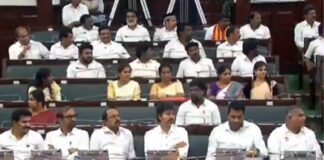 In a 1st, TN CM Vijay ditches his chair, sits with ministers in assembly | India News