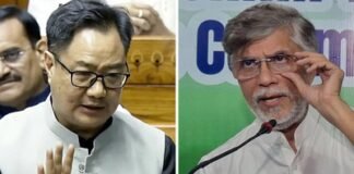 Kiren Rijiju: ‘Do you swim with full suit & coat?’ Rijiju hits back at Khera for mocking swimming video | India News
