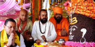 Uttarakhand CM Dhami joins Tapkeshwar Mahadev Shobha Yatra | India News