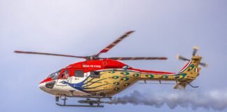 सारंग हेलीकॉप्टर टीम मिस्र पहुंची, अल अलामीन एयरशो में करेगी प्रदर्शन सारंग हेलीकॉप्टर टीम